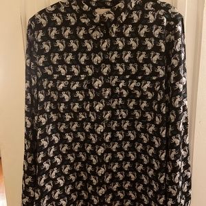 Squirrel Print Shirt